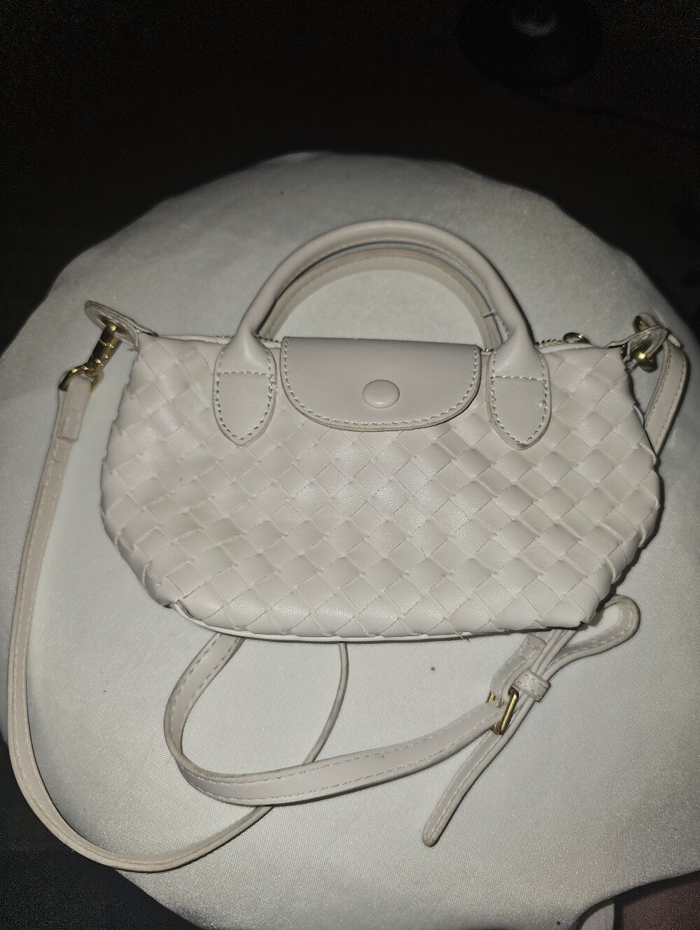 E/N Expressions NYC Woven Mini Crossbody